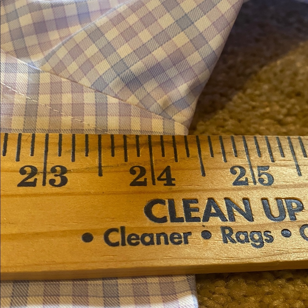 Proper Cloth Mayfair Wrinkle Resistant Lavender Blue Multi Check Size XL - Picture 8 of 10
